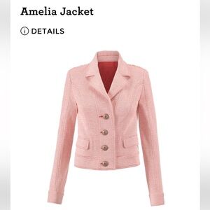 CAbi Amelia Light Pink Blazer